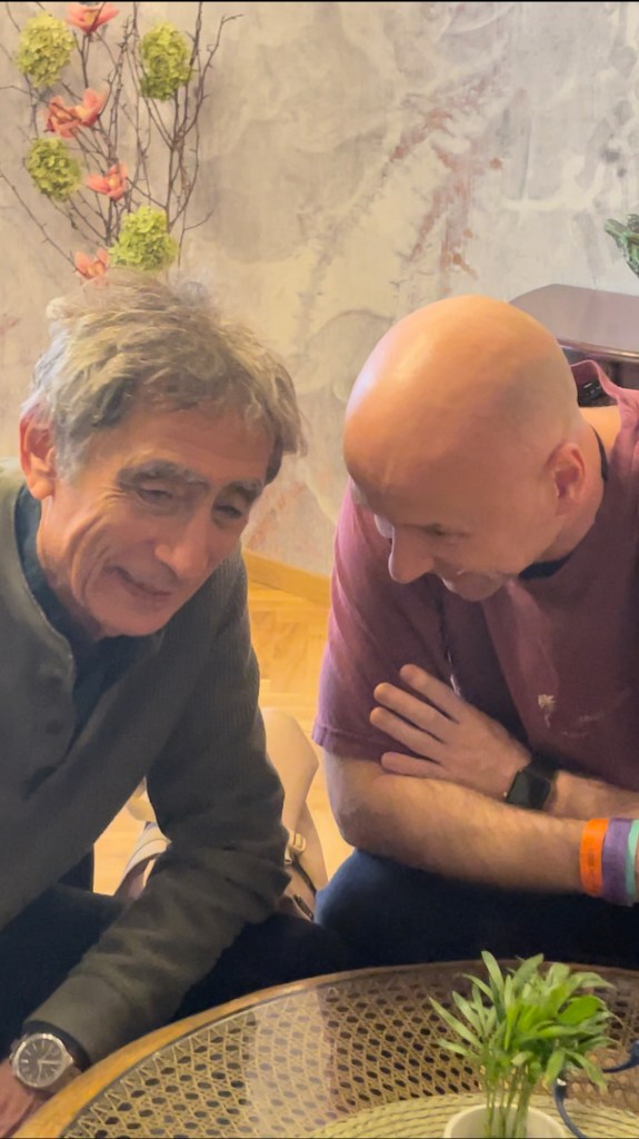 Meeting Dr Gabor Maté